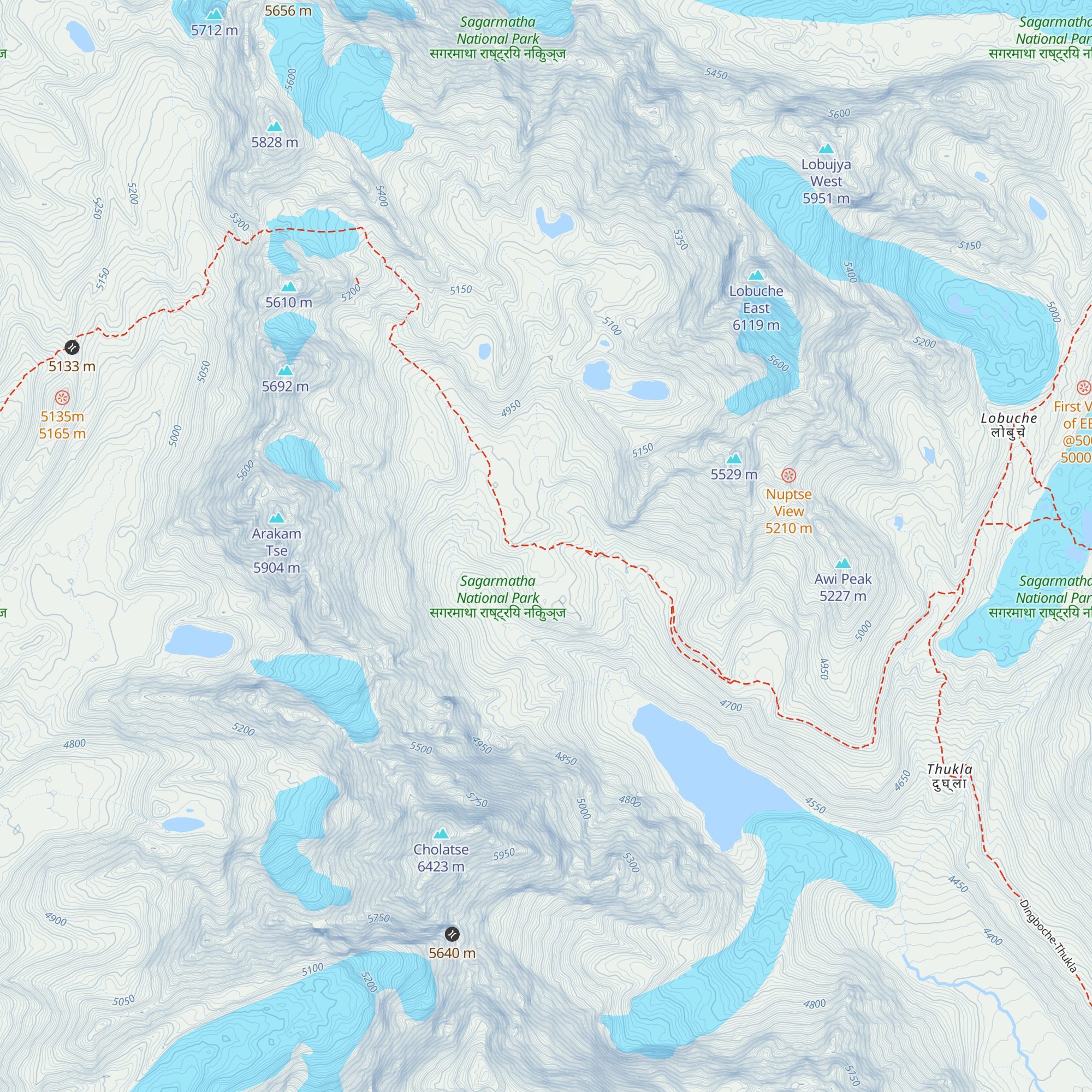 Hotel Zongla Inn map
