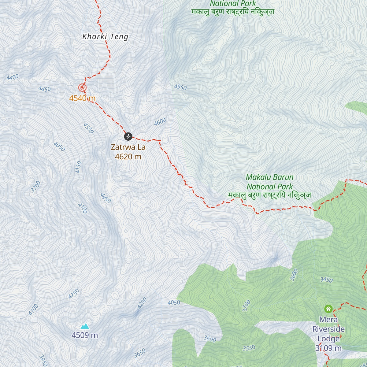 Thuli Kharka Lodge map