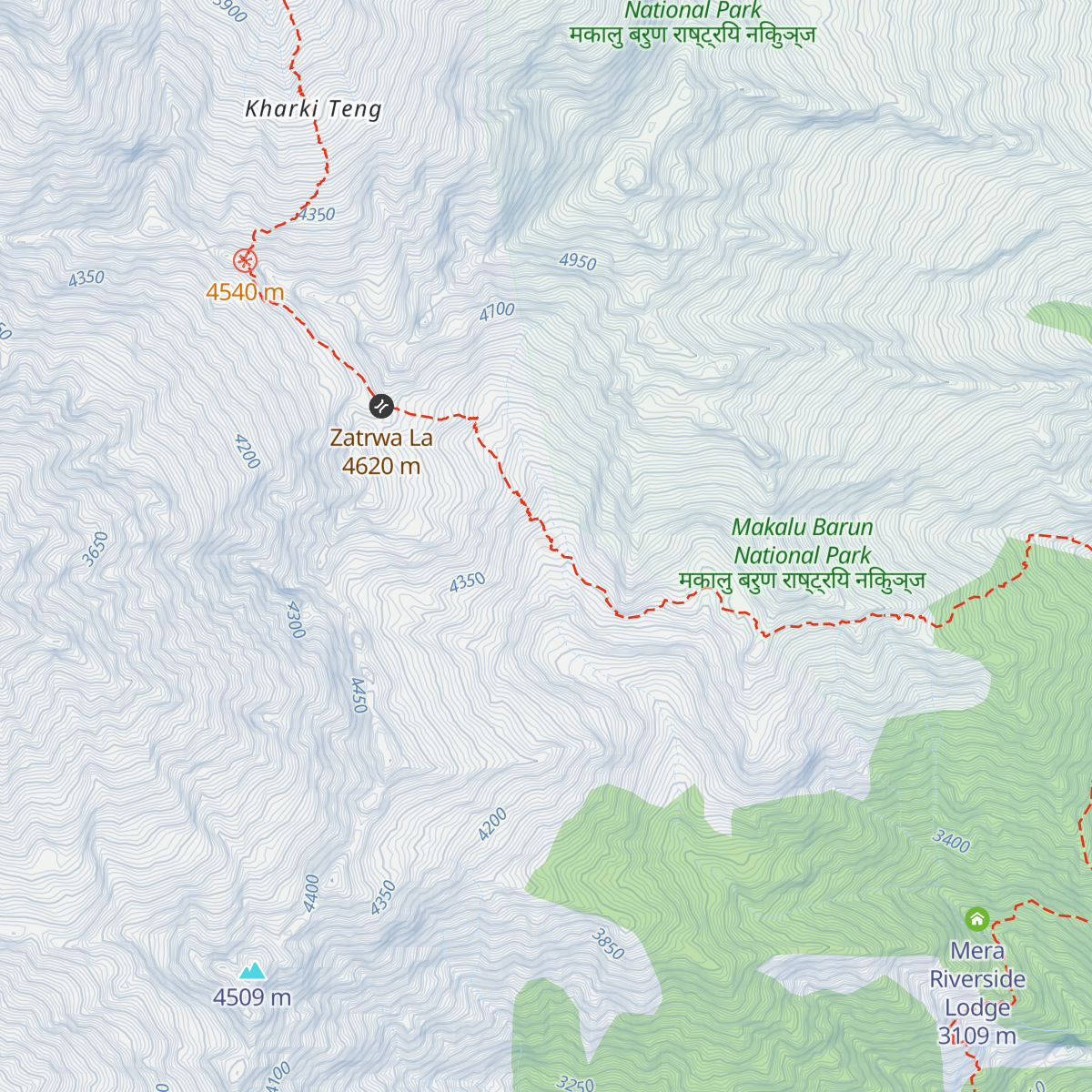 Thuli Kharka Lodge map