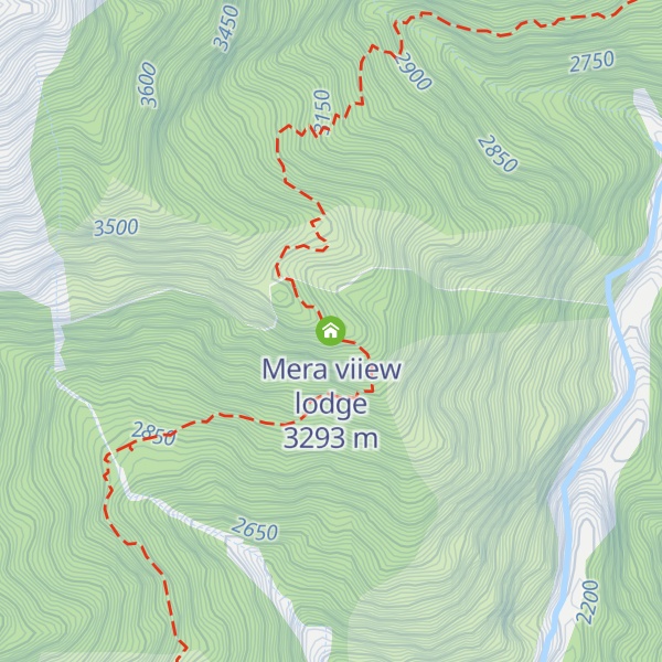 Map of Mera viiew lodge