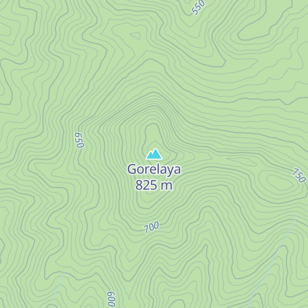 Map of Gorelaya