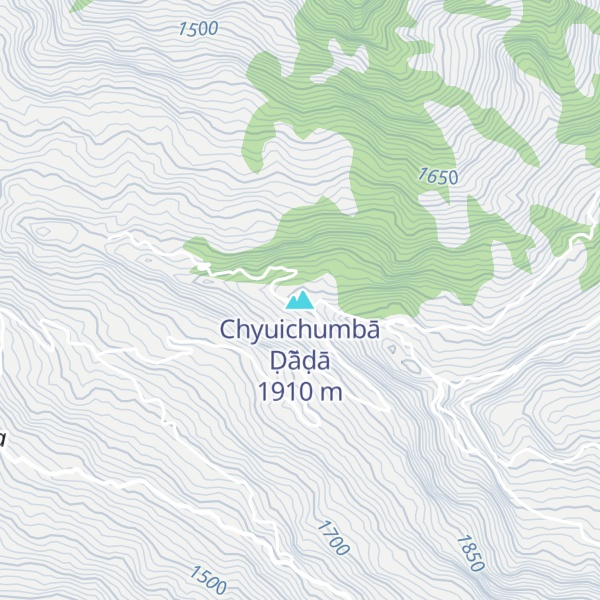 Map of Chyuichumbā Ḍā̃ḍā