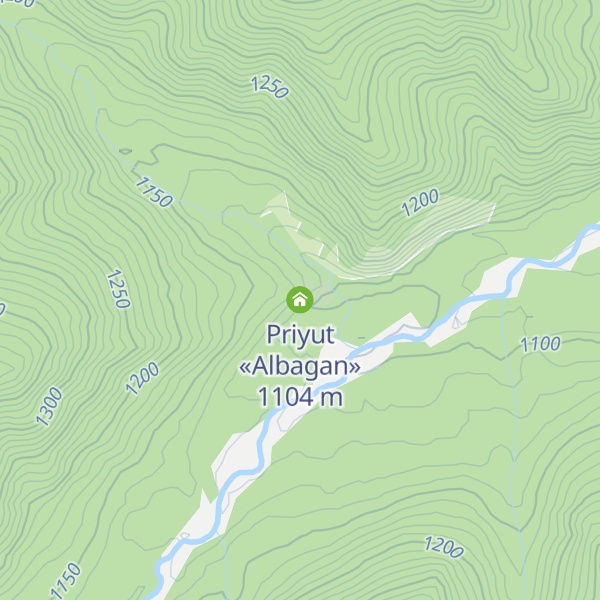 Map of Priyut «Albagan»