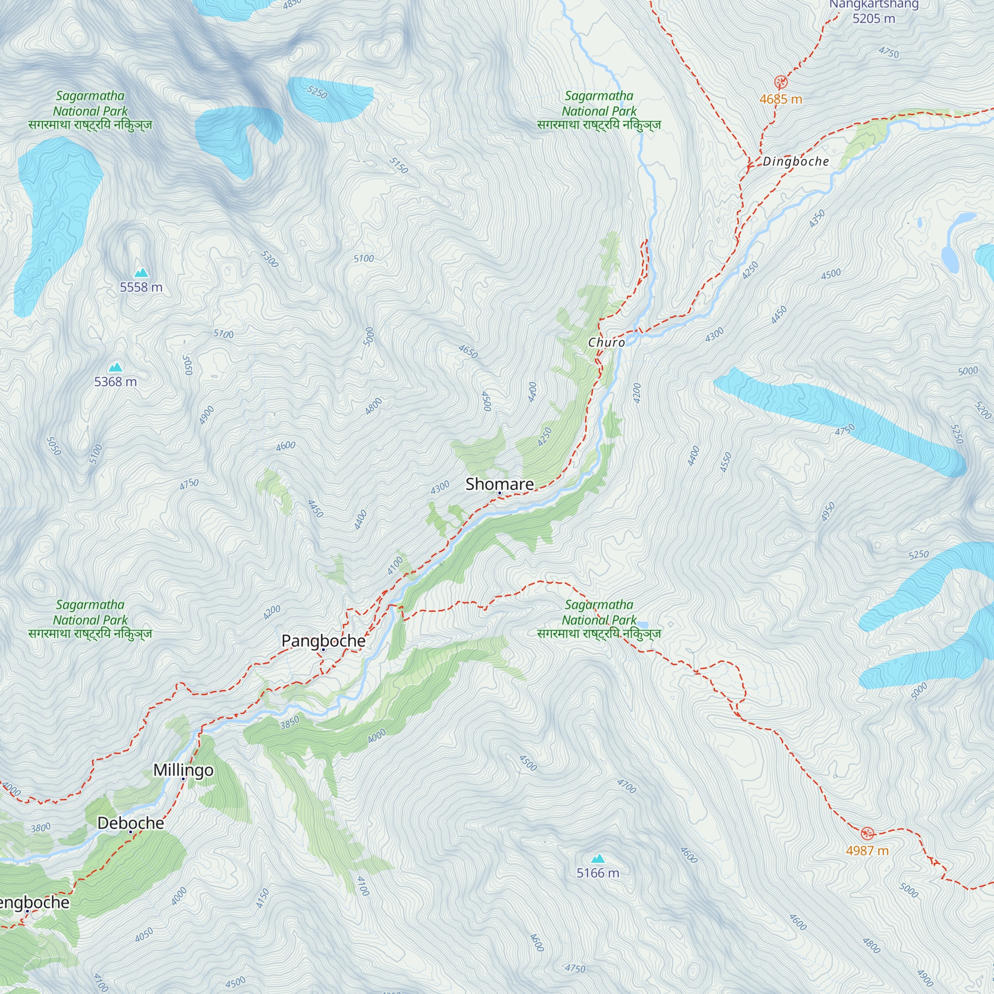 Pasang Lodge & Restaurant map