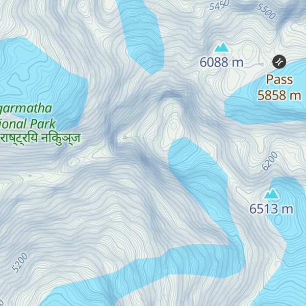 Map of Kangtega