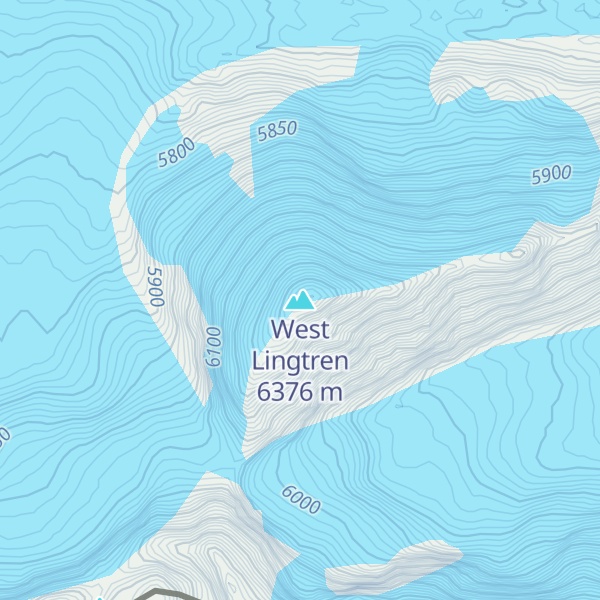 Map of West Lingtren
