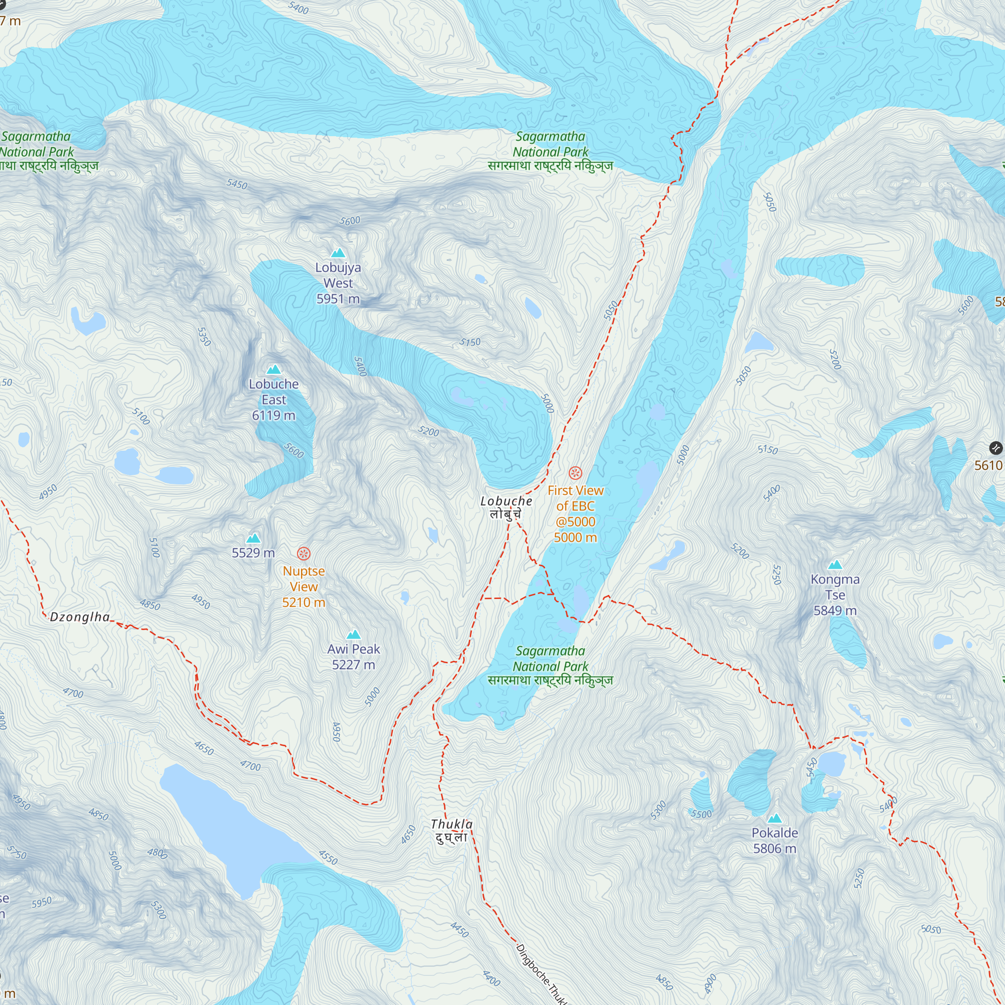 Above the Cloud Lodge & Restaurant map