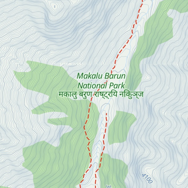 Map of Namaste Lodge