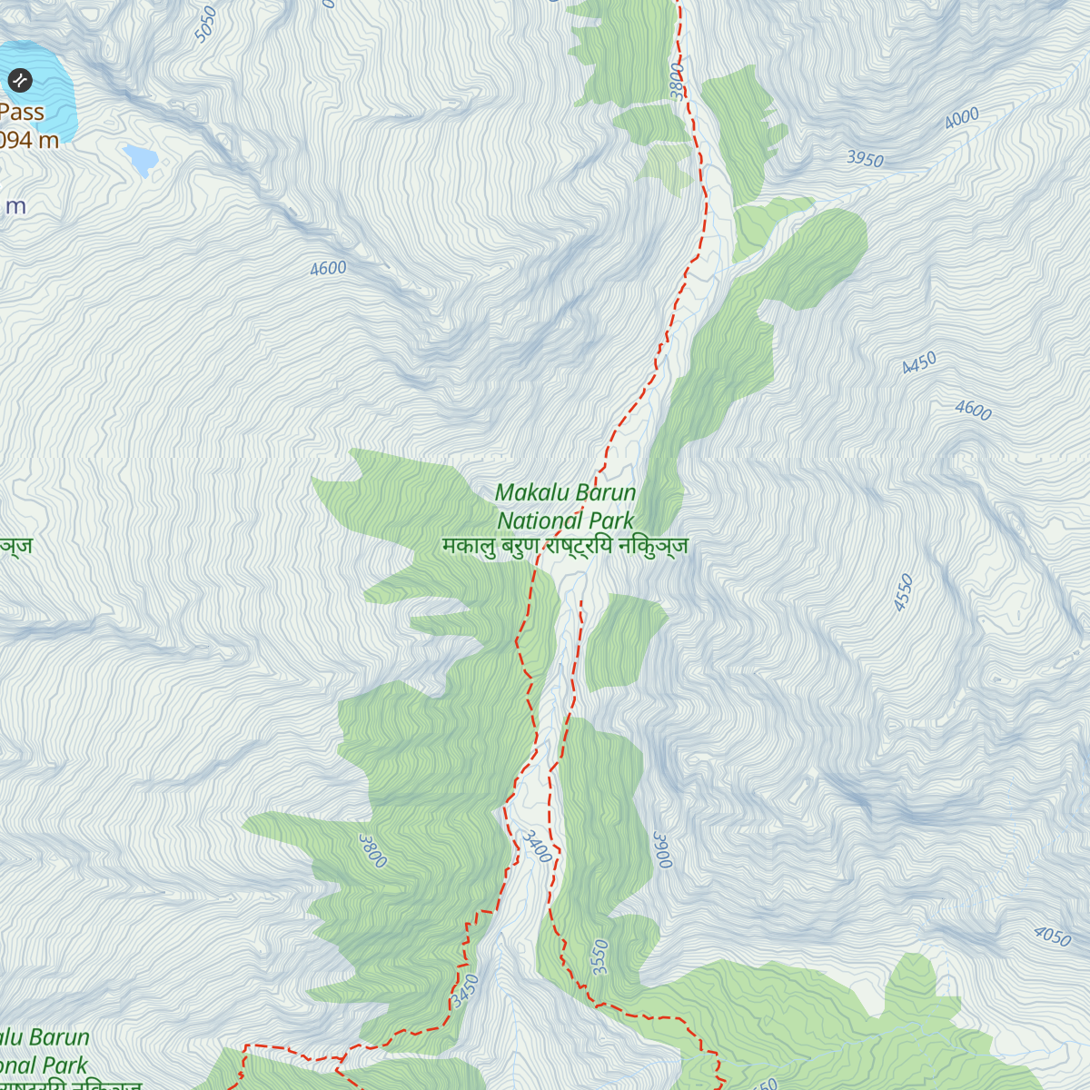 Namaste Lodge map