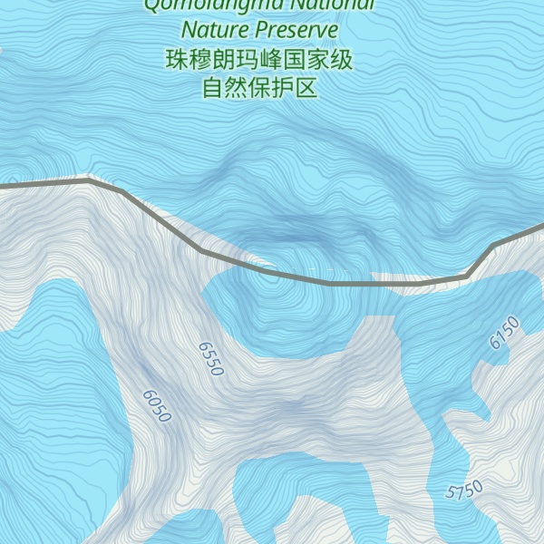 Map of Pumori