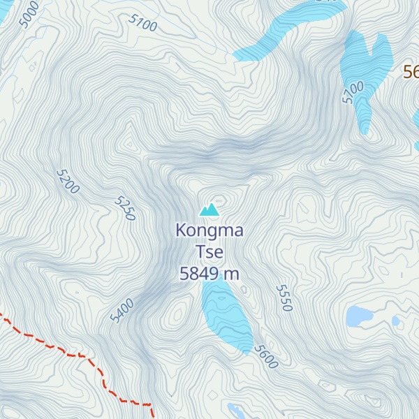 Map of Kongma Tse