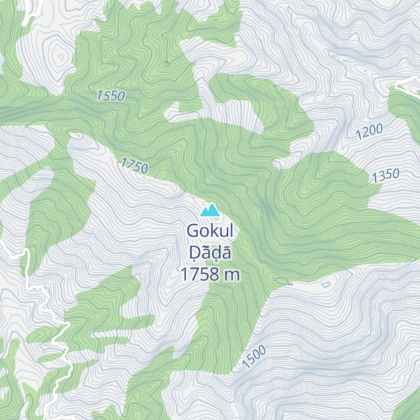 Map of Gokul Ḍā̃ḍā