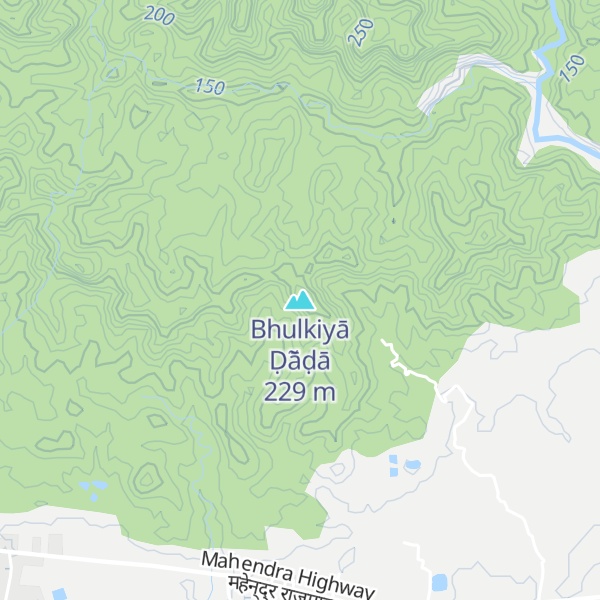 Map of Bhulkiyā Ḍā̃ḍā