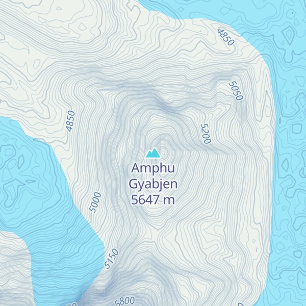 Map of Amphu Gyabjen