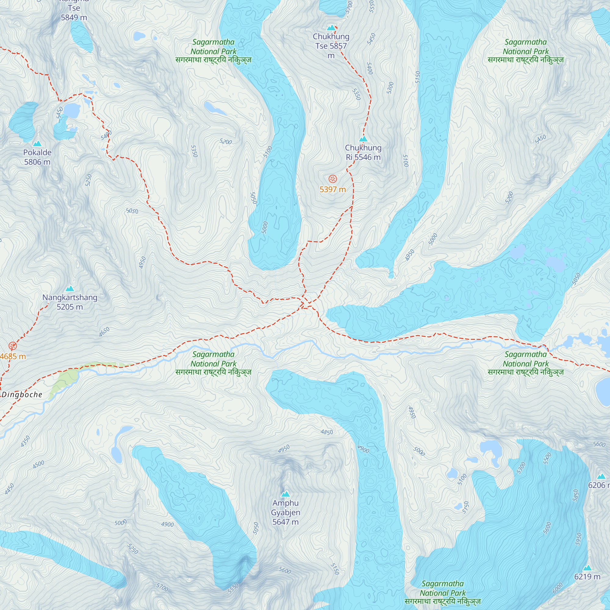Yakland map