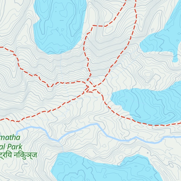 Map of Chukhung Resort