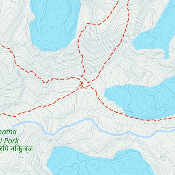 Map of Khangri Resort