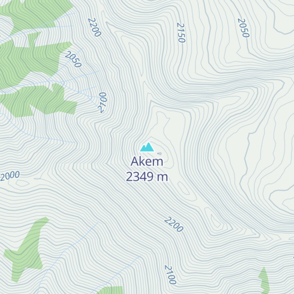 Map of Akem