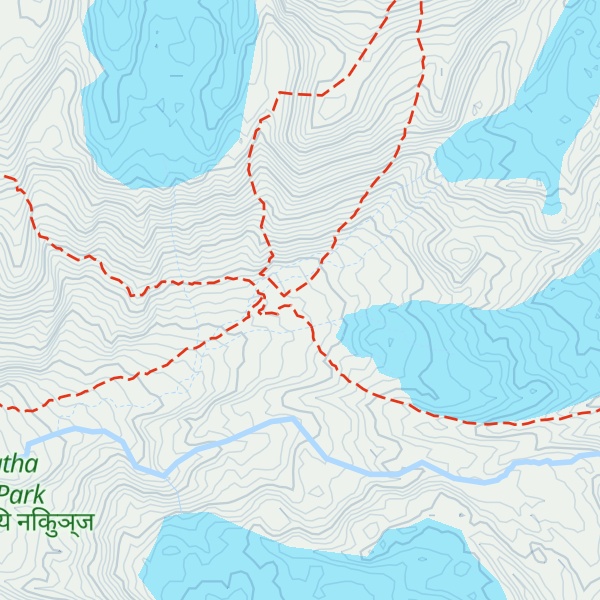 Map of Namaste Lodge
