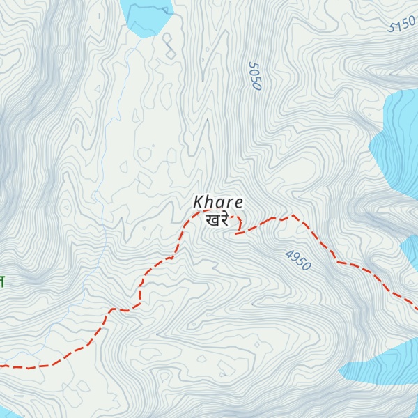 Map of Refuge Mera