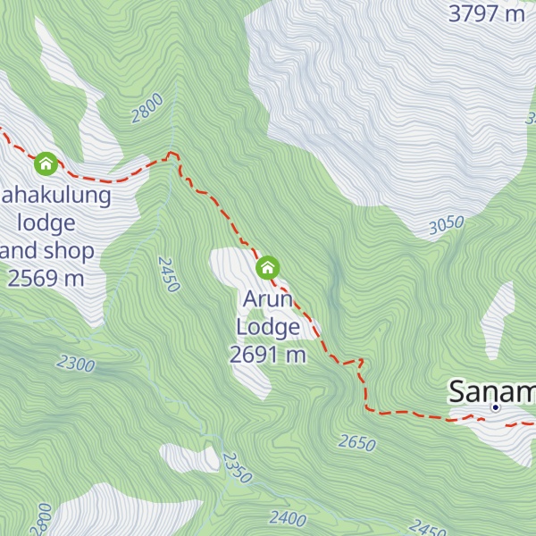 Map of Arun Lodge