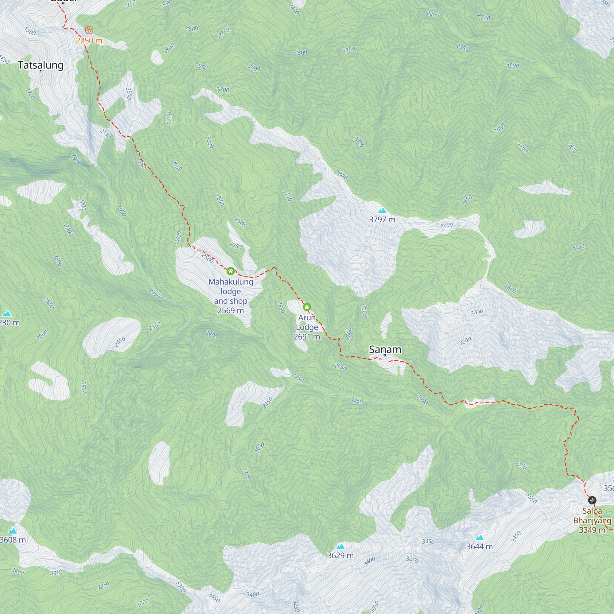 Arun Lodge map
