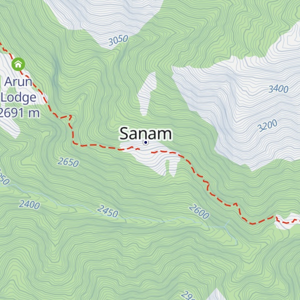Map of Sanam Lodge