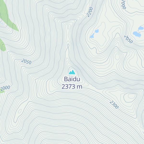 Map of Baidu