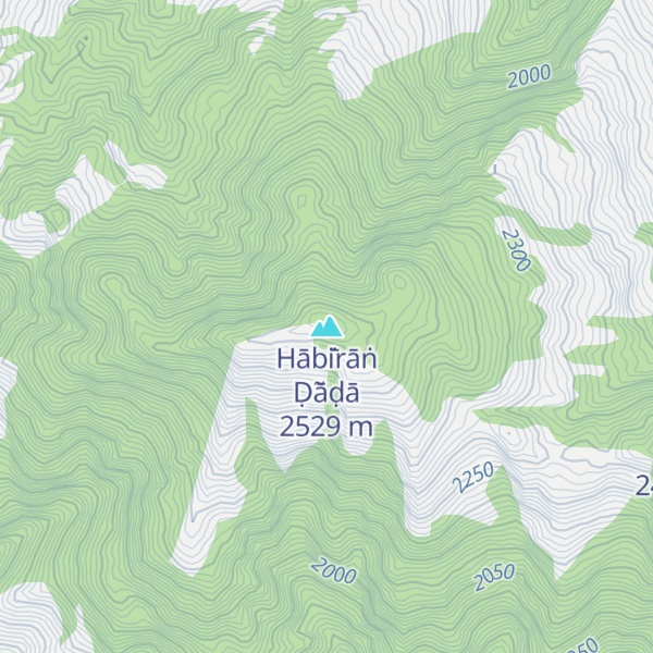 Map of Hābi̇̄rāṅ Ḍā̃ḍā