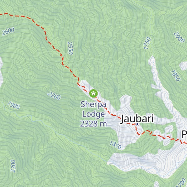Map of Sherpa Lodge