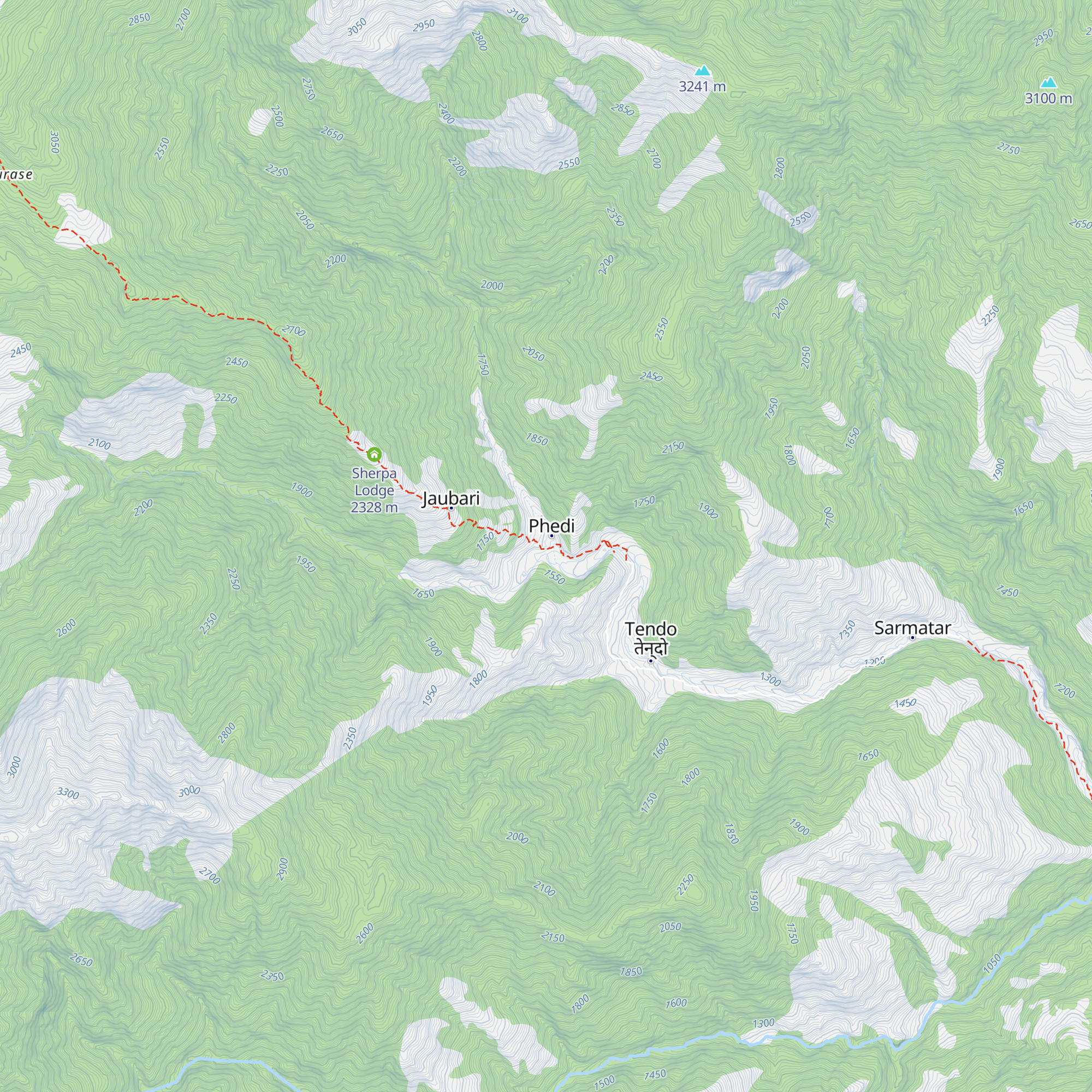 Irkuwa Lodge map