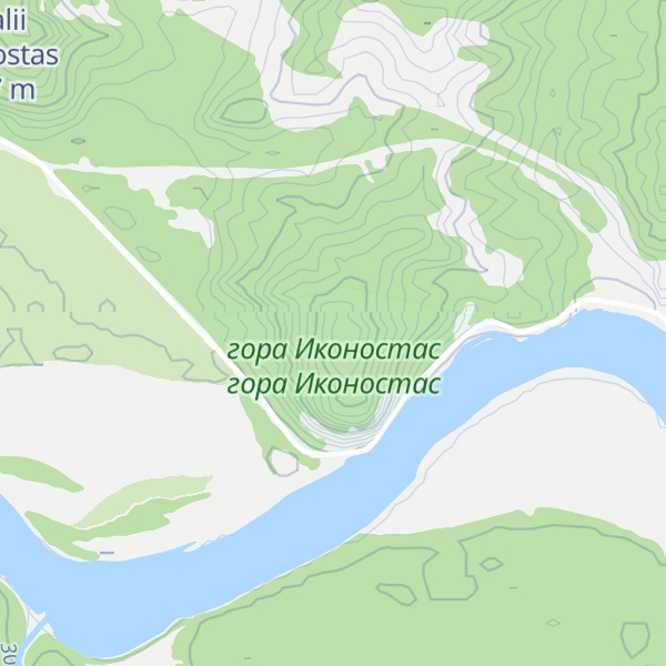 Map of Ikonostas