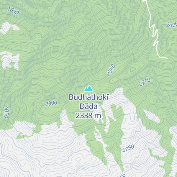 Map of Buḍhāthoki̇̄ Ḍā̃ḍā
