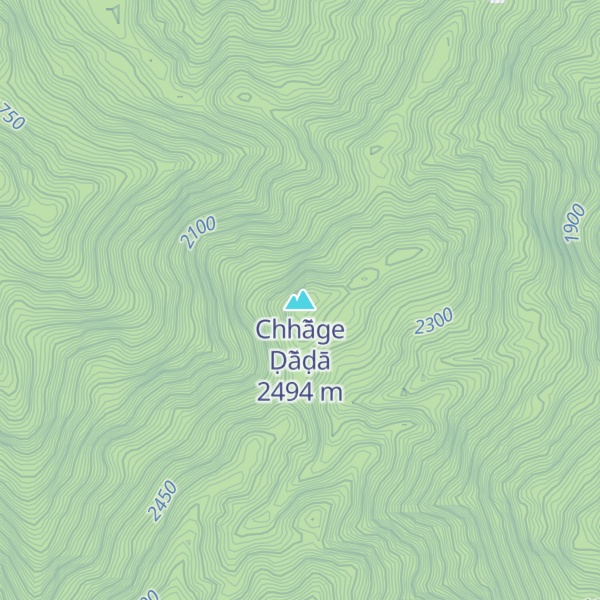 Map of Chhā̃ge Ḍā̃ḍā