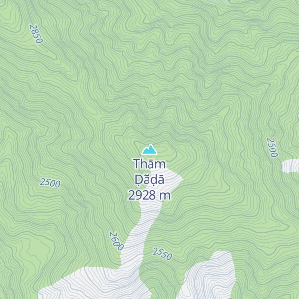 Map of Thām Ḍā̃ḍā