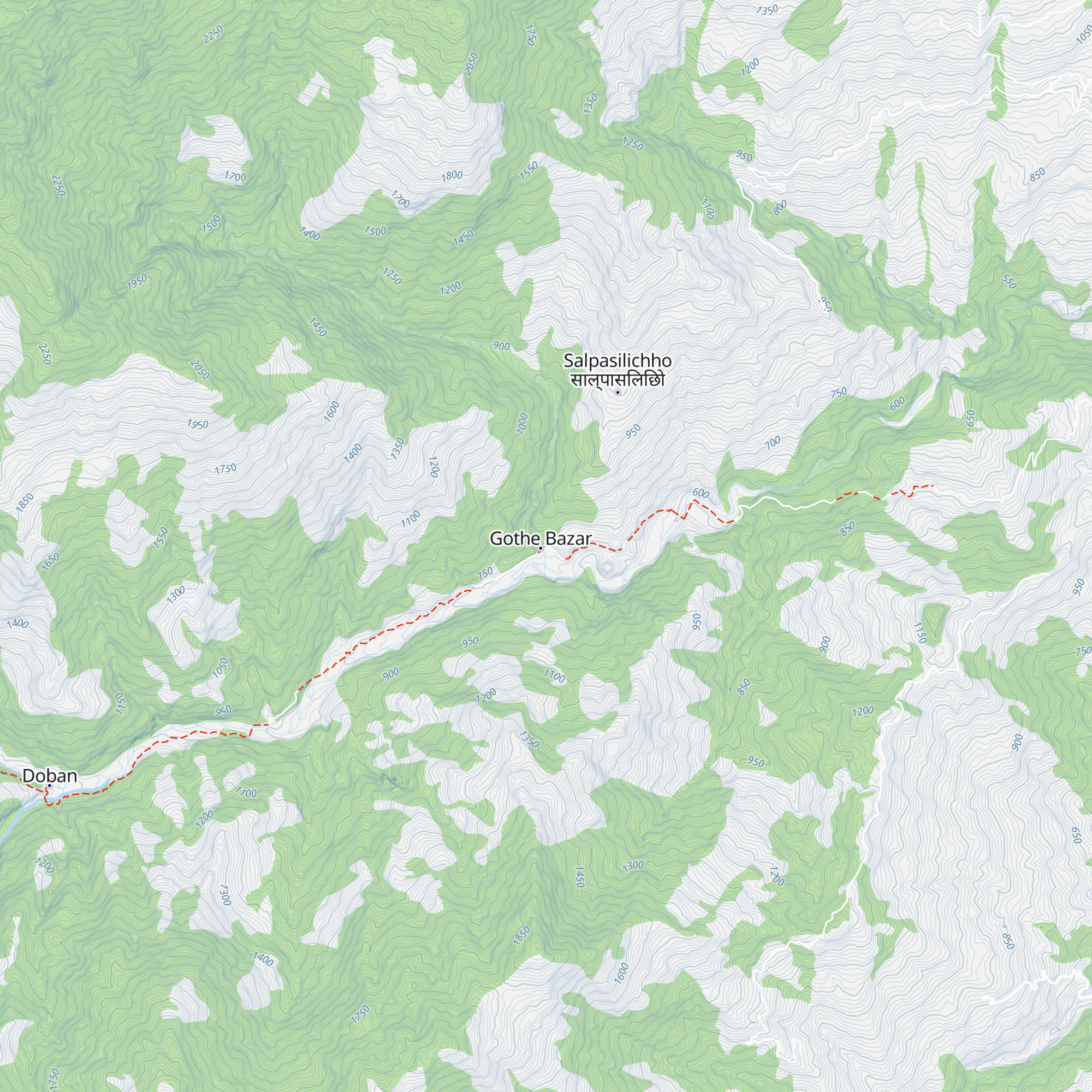 Kirat Lodge map