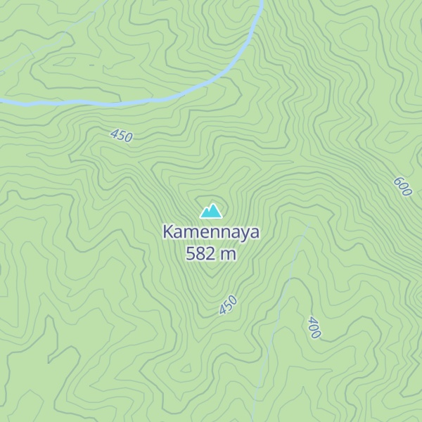 Map of Kamennaya