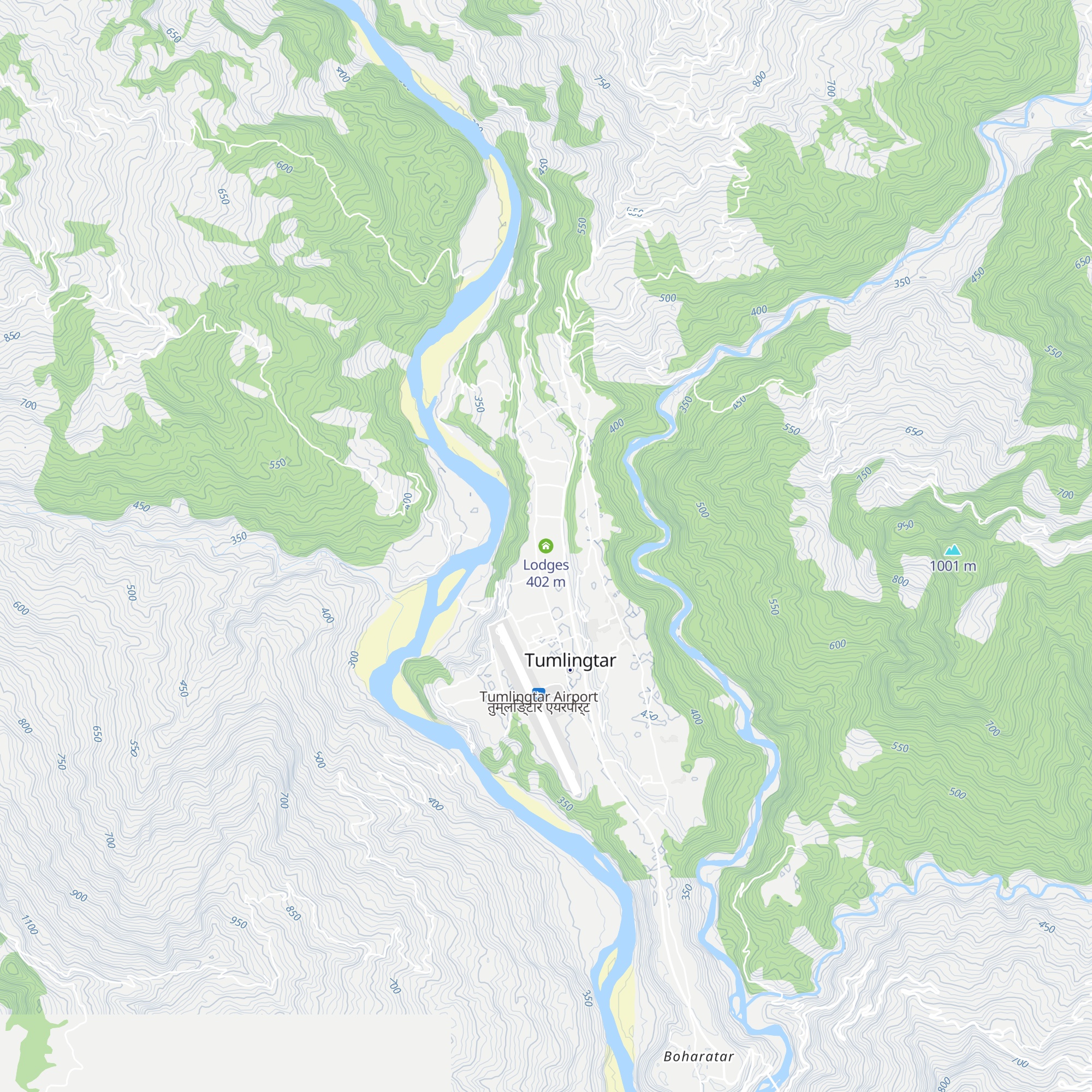 Lodges map