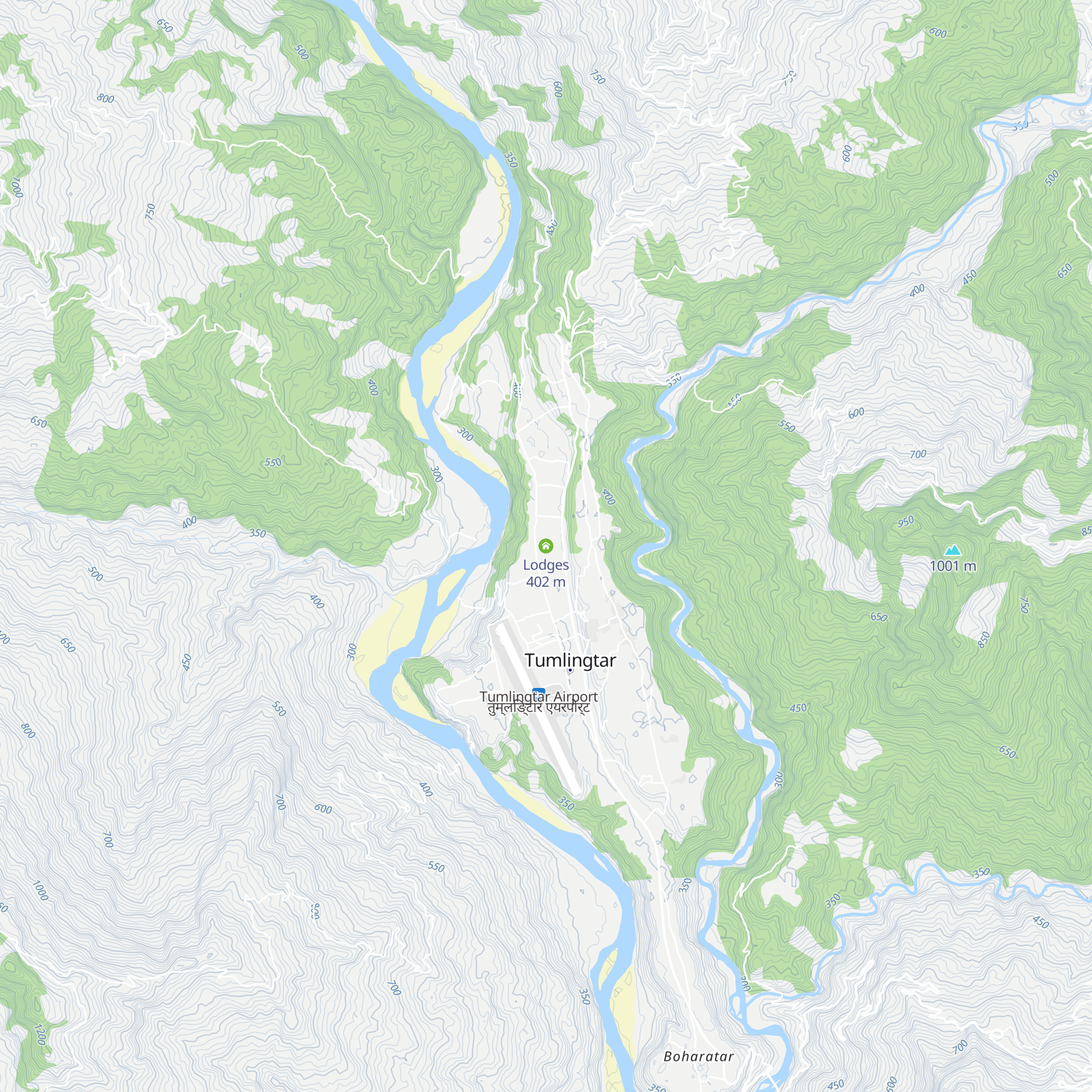 Lodges map