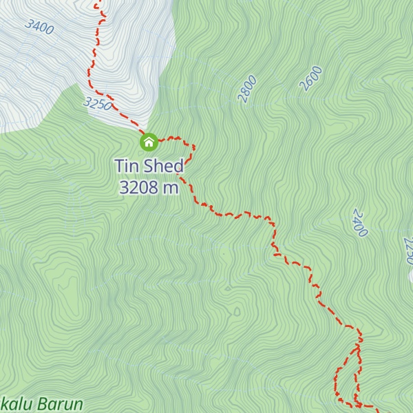 Map of Makalu Danfe Lodge