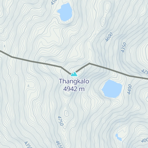 Map of Thangkalo