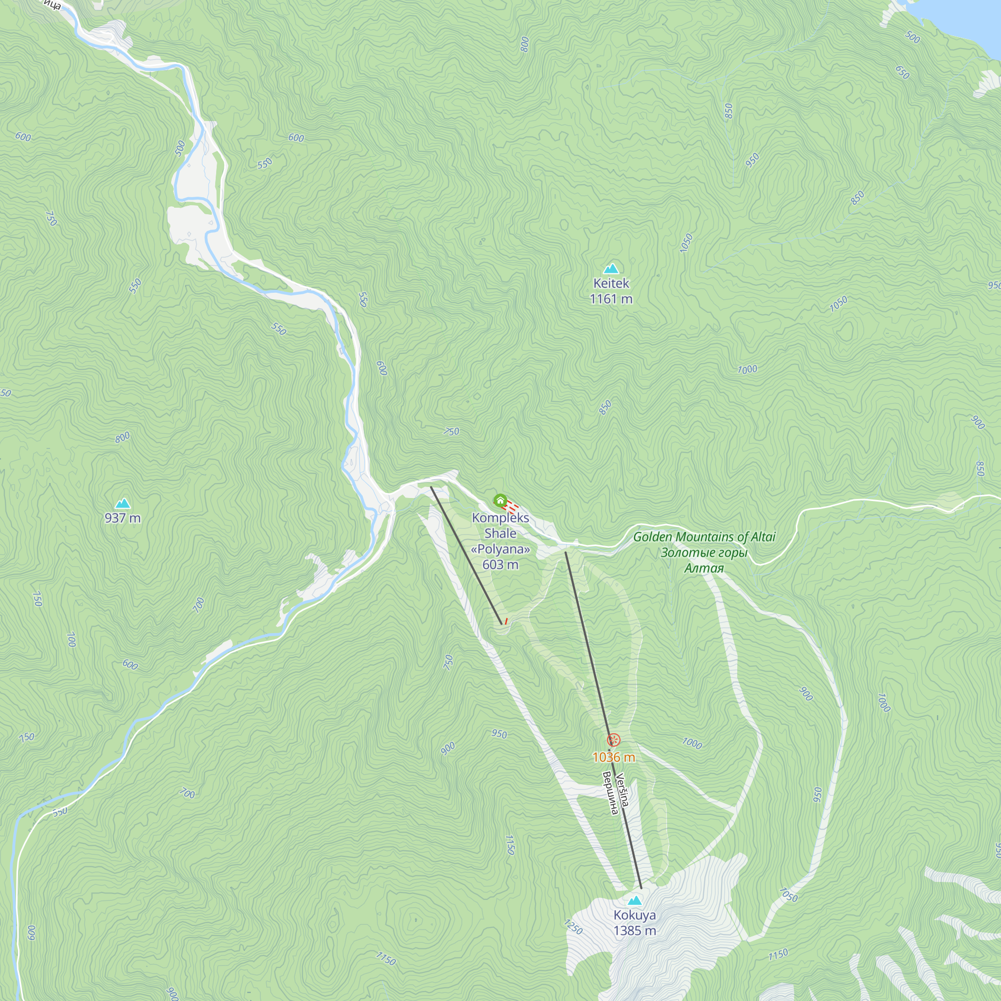 Kompleks Shale «Polyana» map