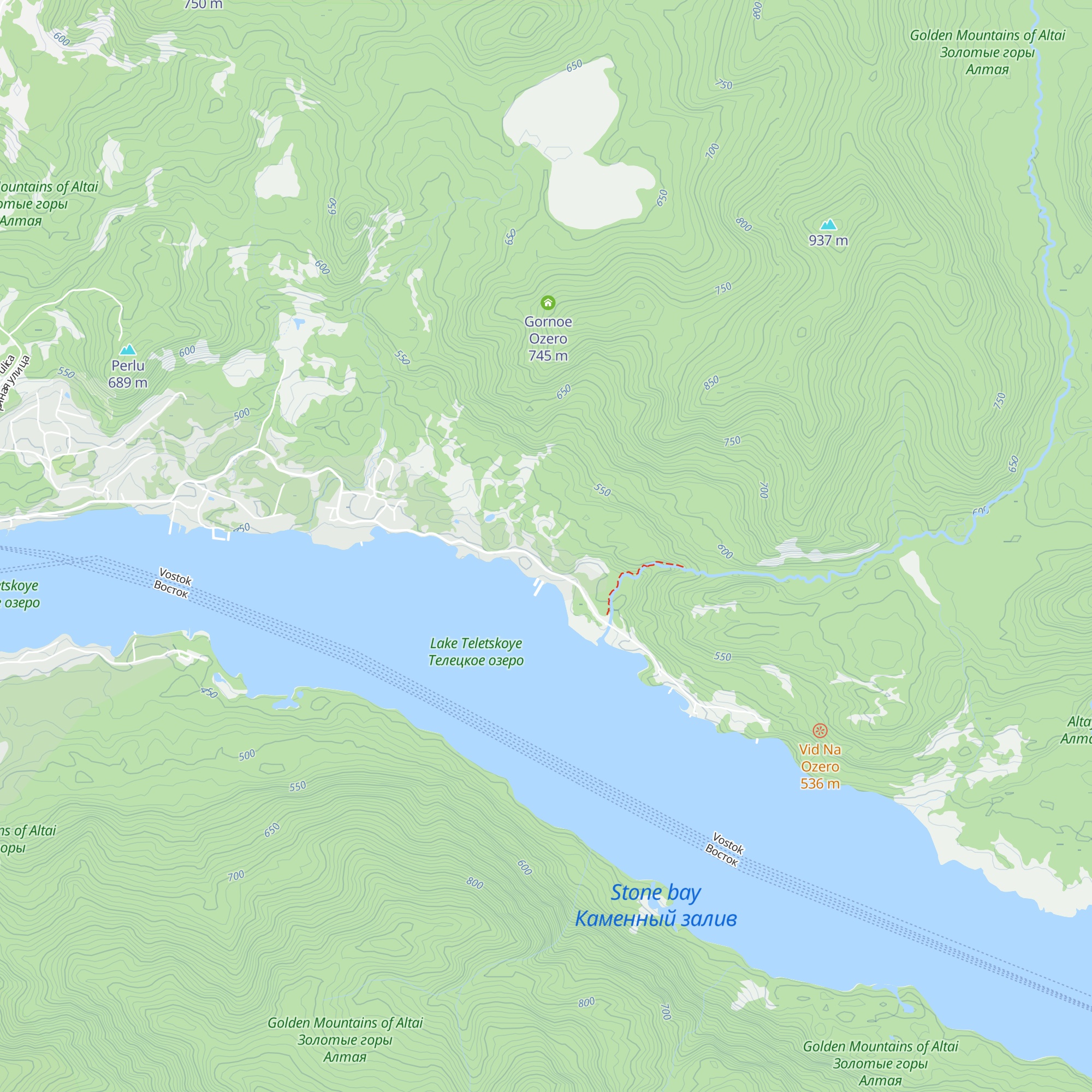 Gornoe Ozero map