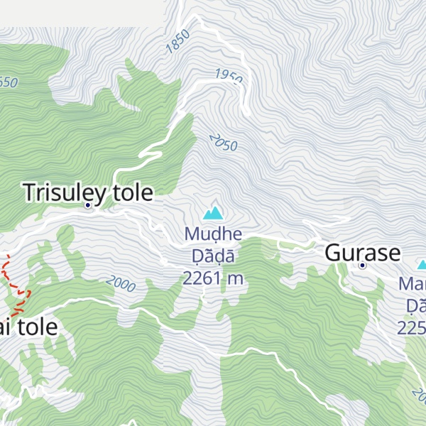 Map of Muḍhe Ḍā̃ḍā