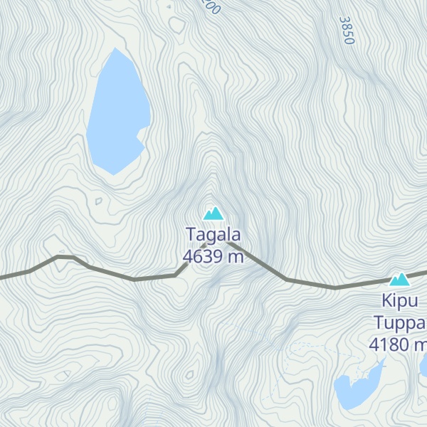 Map of Tagala