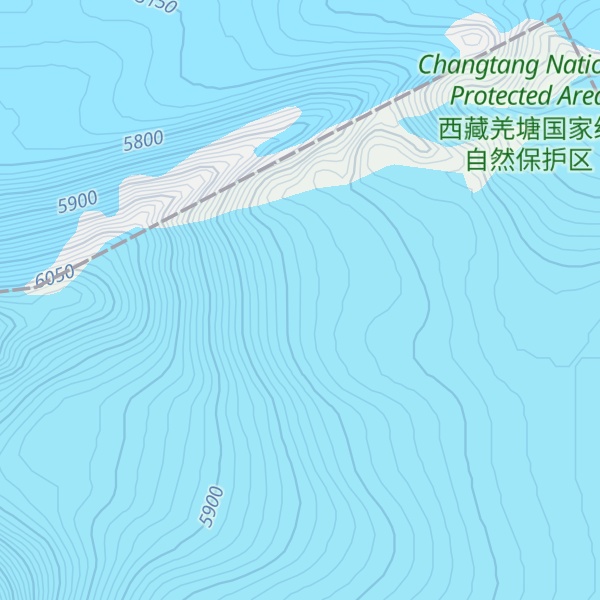 Map of Muztag Feng