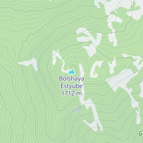 Map of Bolshaya Estyube