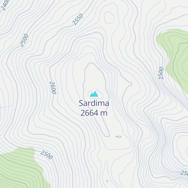 Map of Sardima