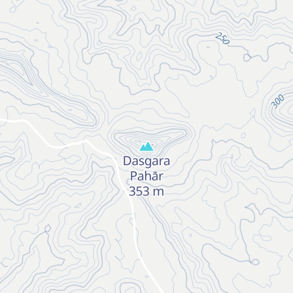Map of Dasgara Pahār