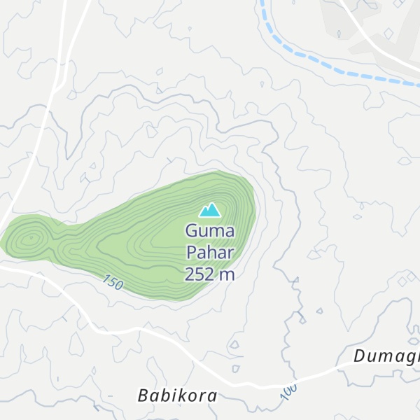 Map of Guma Pahar